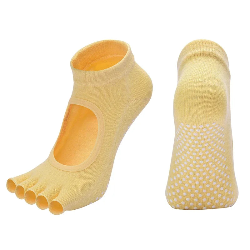 Toe-Free Grip Socks