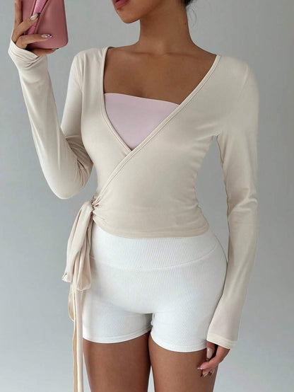 Pilates Wrap Tops