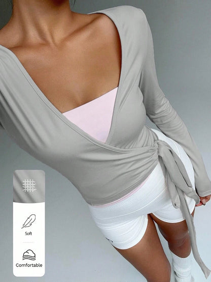 Pilates Wrap Tops