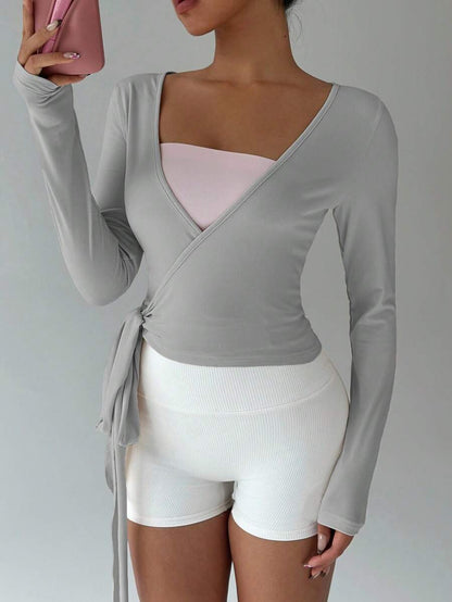 Pilates Wrap Tops