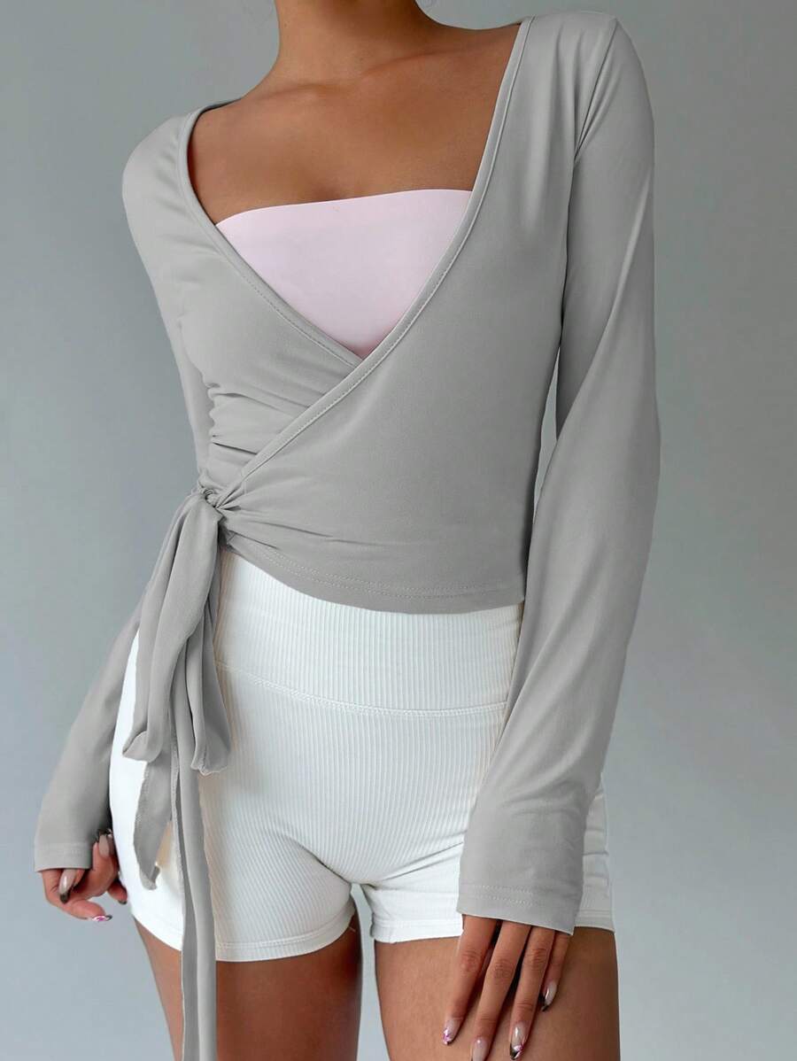 Pilates Wrap Tops