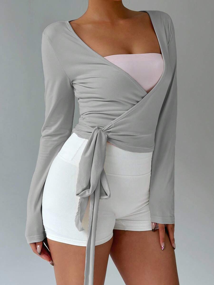 Pilates Wrap Tops