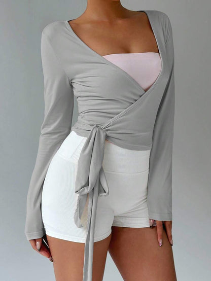 Pilates Wrap Tops