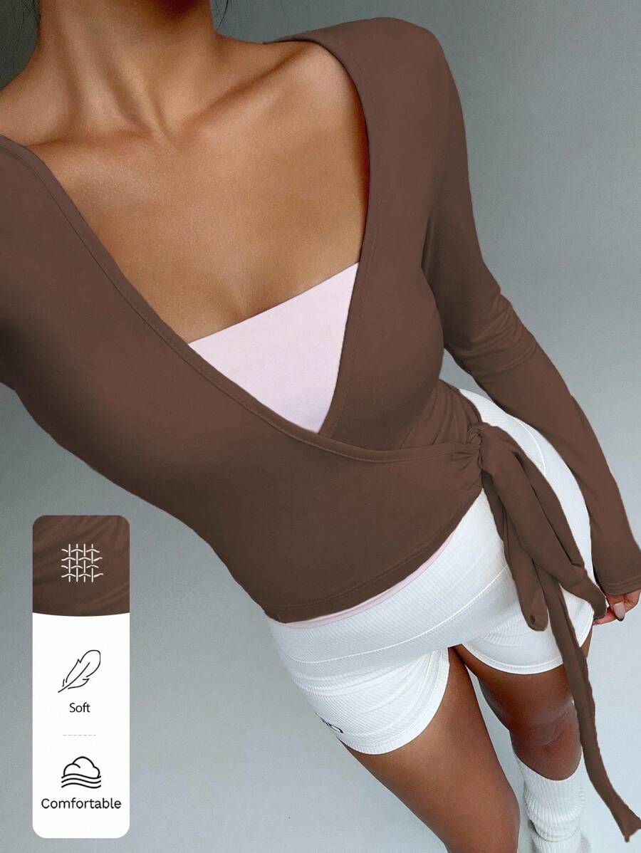 Pilates Wrap Tops