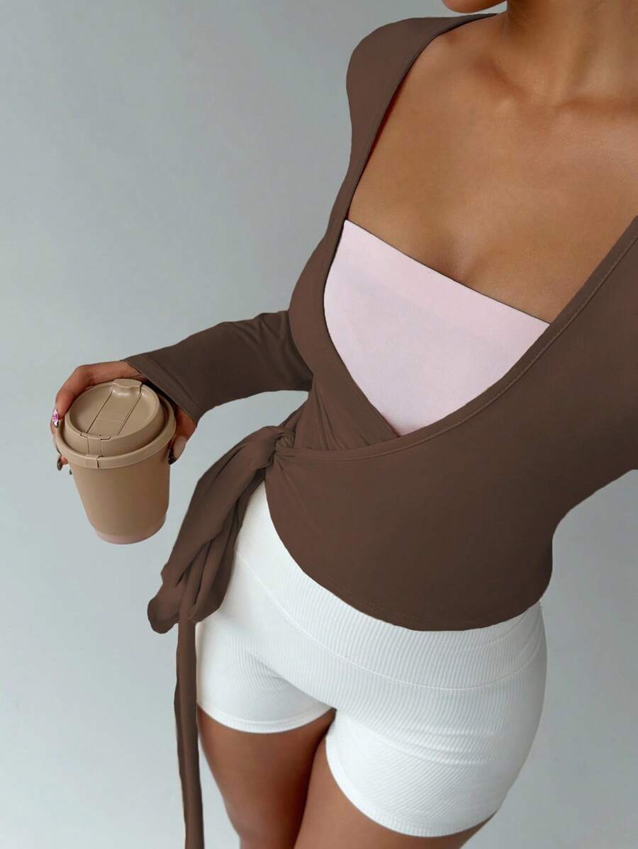 Pilates Wrap Tops