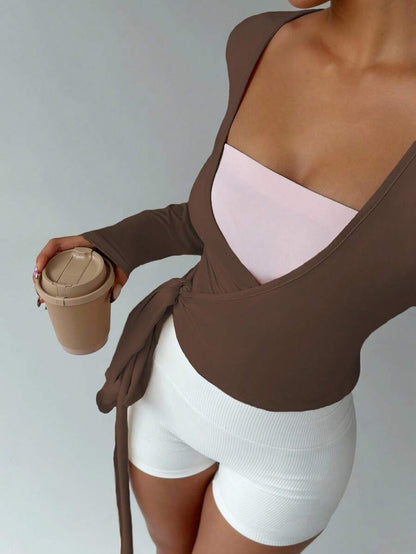 Pilates Wrap Tops