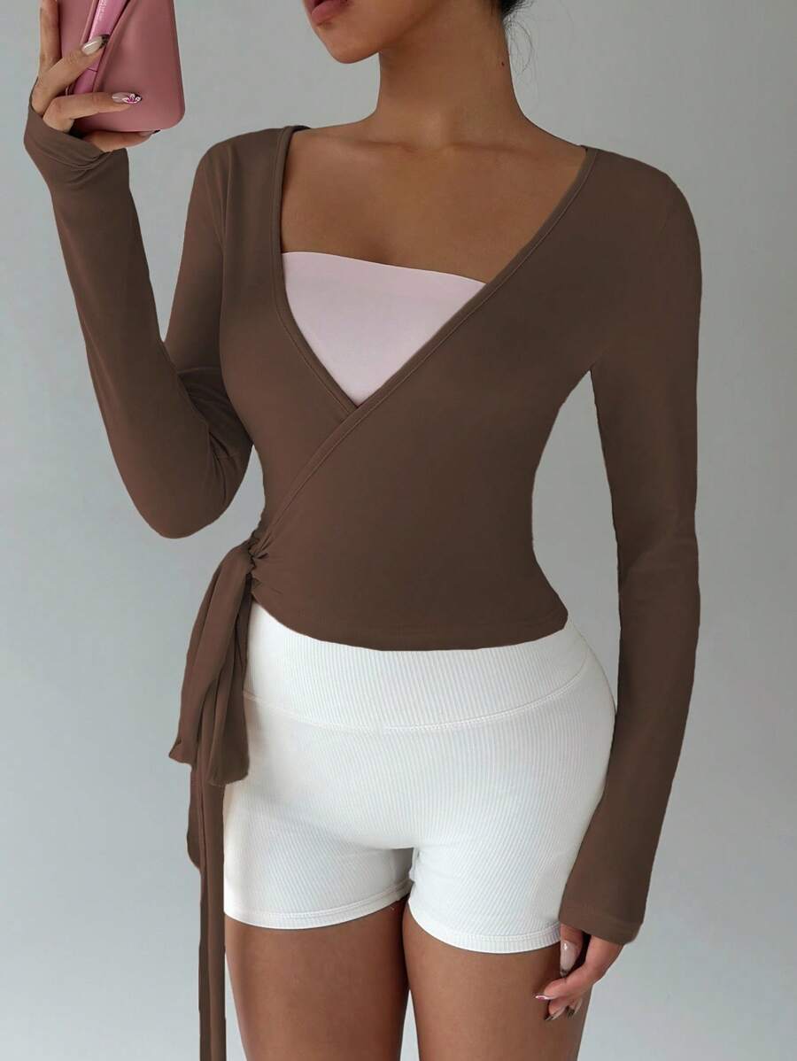 Pilates Wrap Tops
