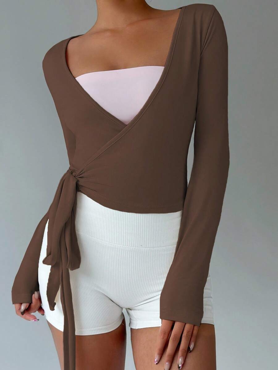 Pilates Wrap Tops