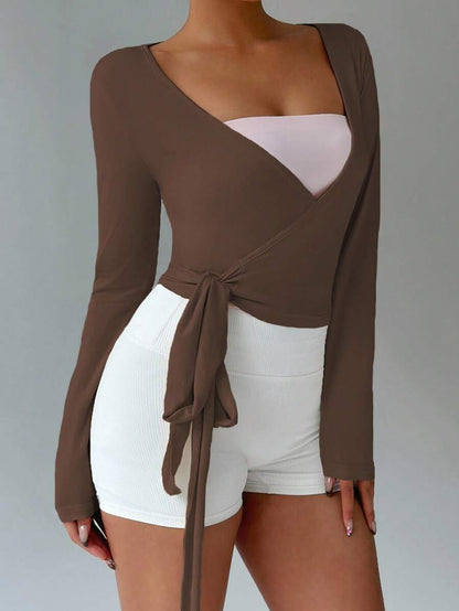 Pilates Wrap Tops