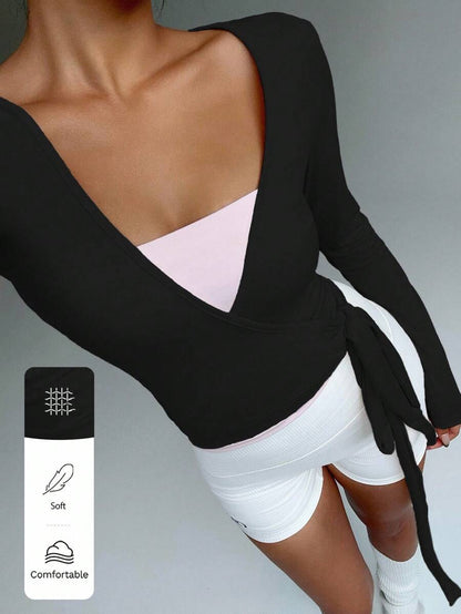 Pilates Wrap Tops