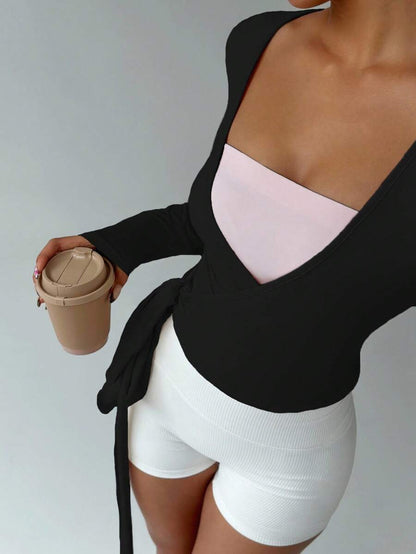 Pilates Wrap Tops