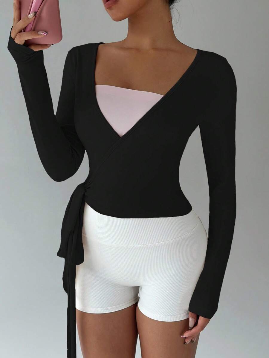 Pilates Wrap Tops