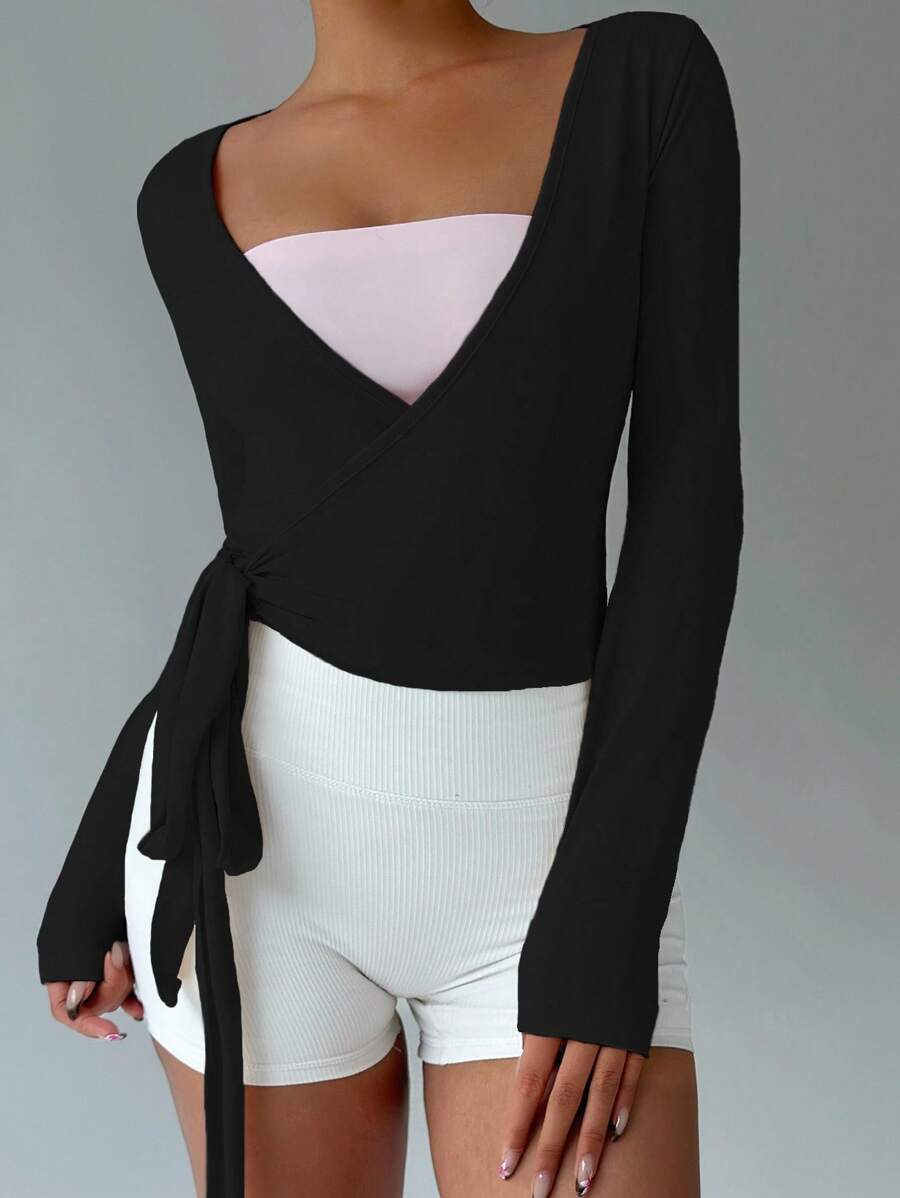Pilates Wrap Tops