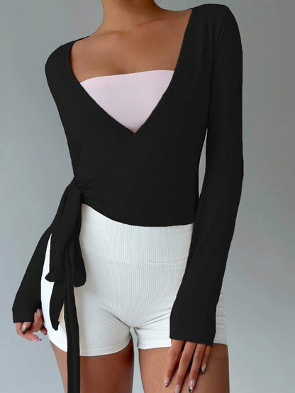 Pilates Wrap Tops