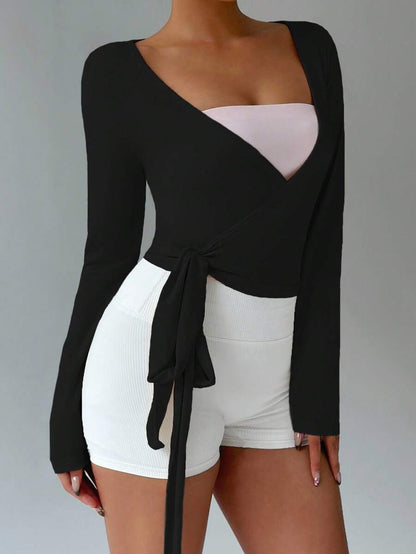 Pilates Wrap Tops