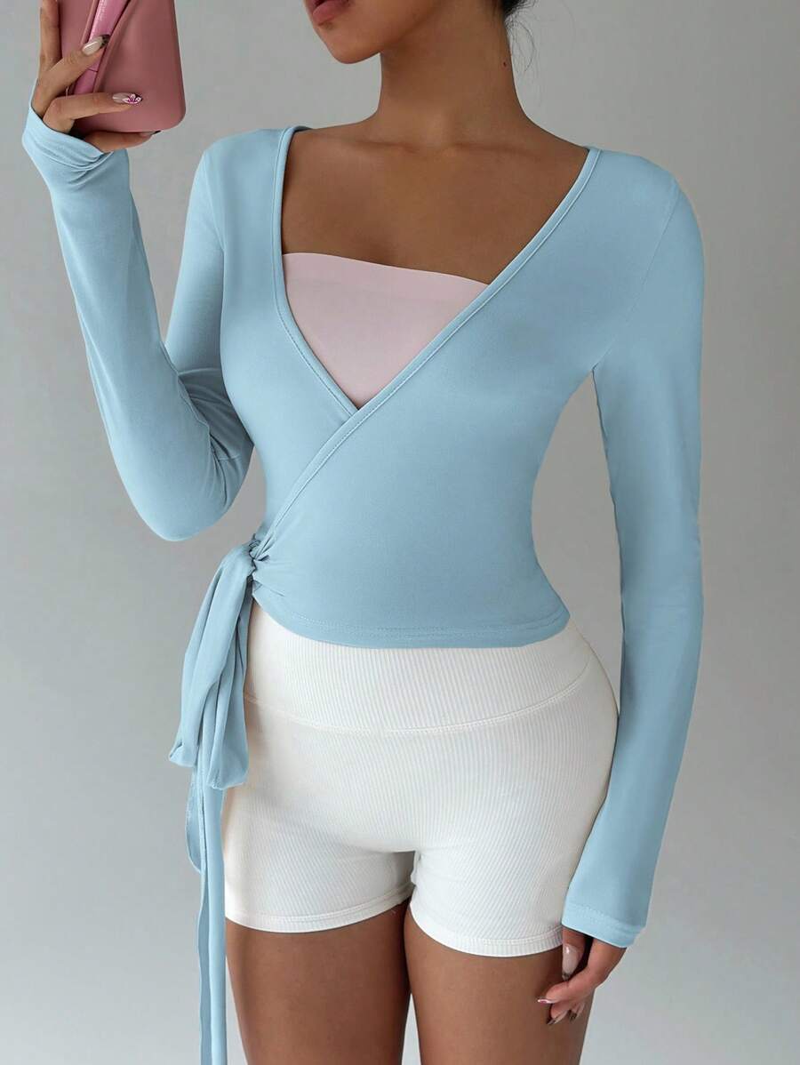 Pilates Wrap Tops