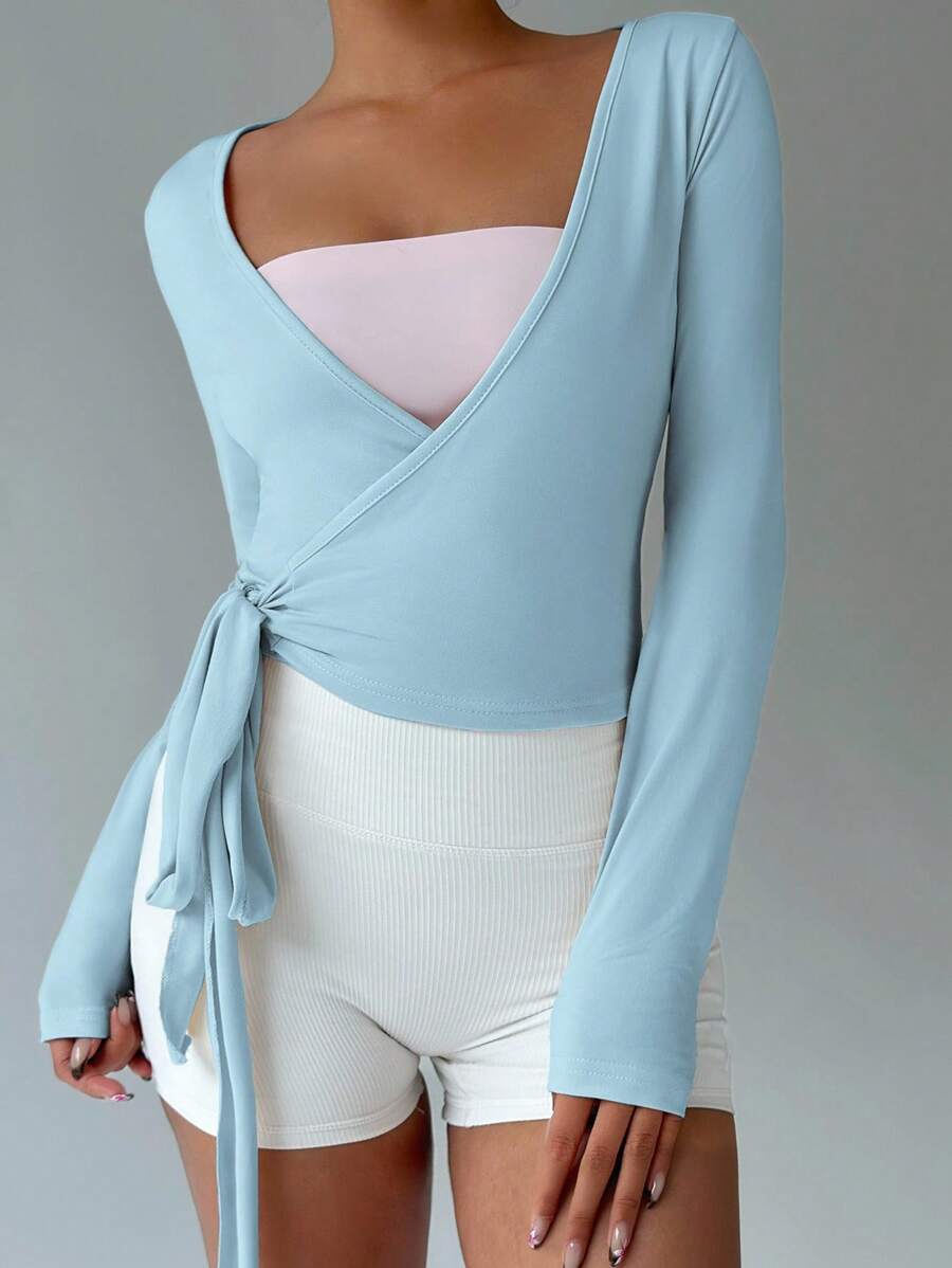 Pilates Wrap Tops