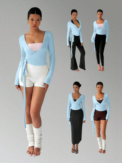 Pilates Wrap Tops