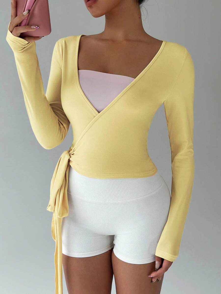 Pilates Wrap Tops