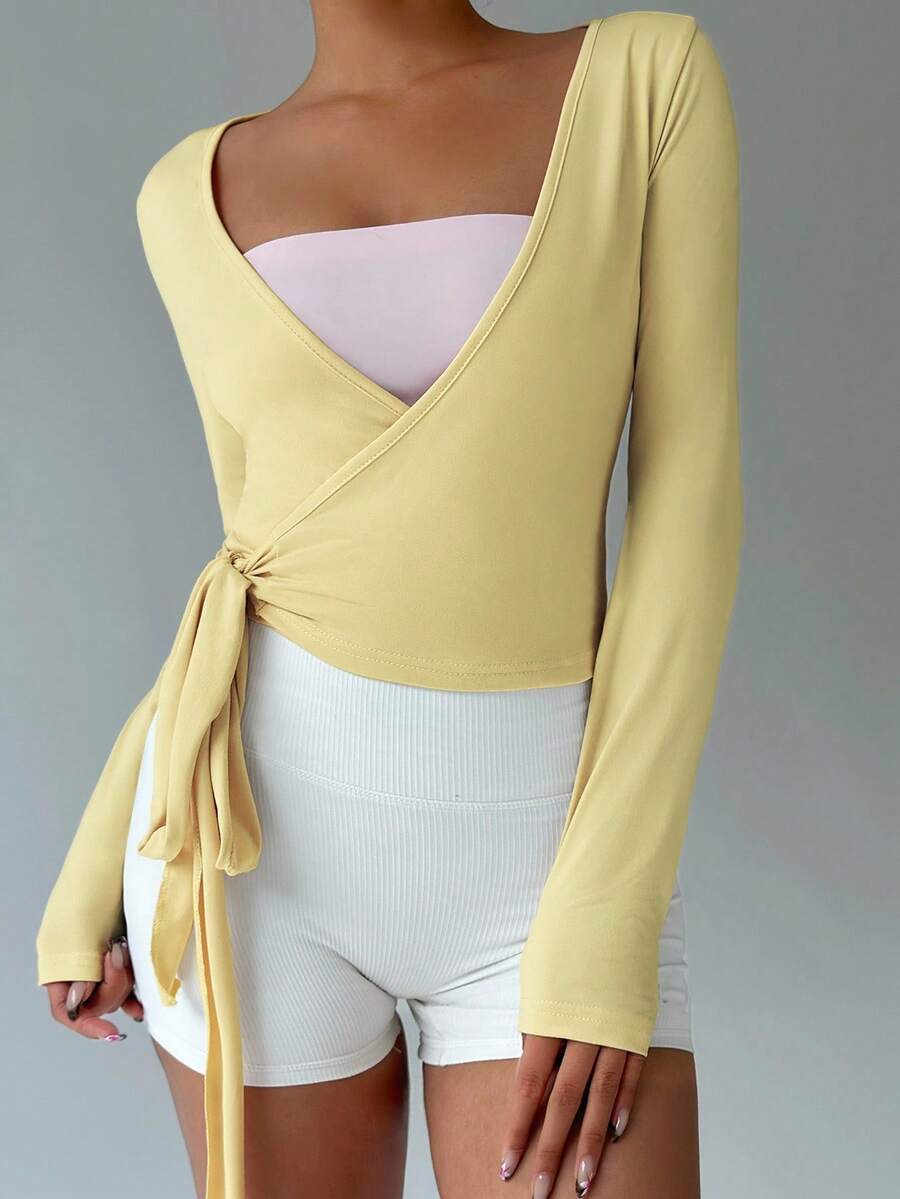 Pilates Wrap Tops