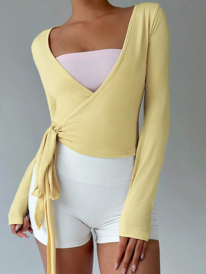 Pilates Wrap Tops