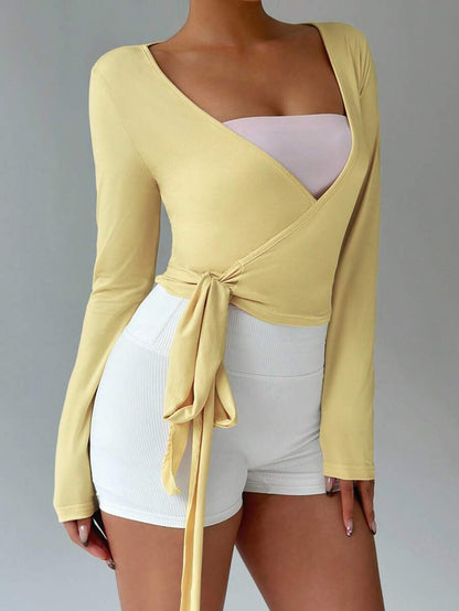 Pilates Wrap Tops