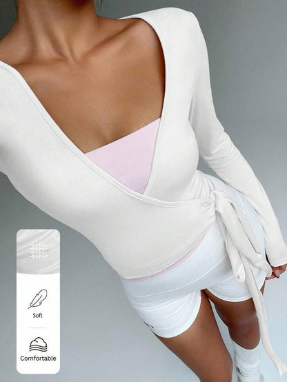 Pilates Wrap Tops