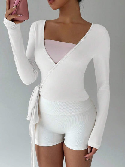 Pilates Wrap Tops