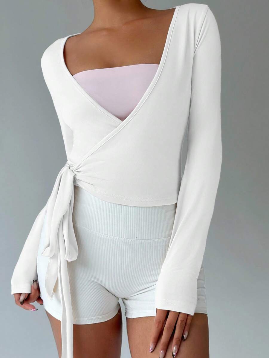 Pilates Wrap Tops