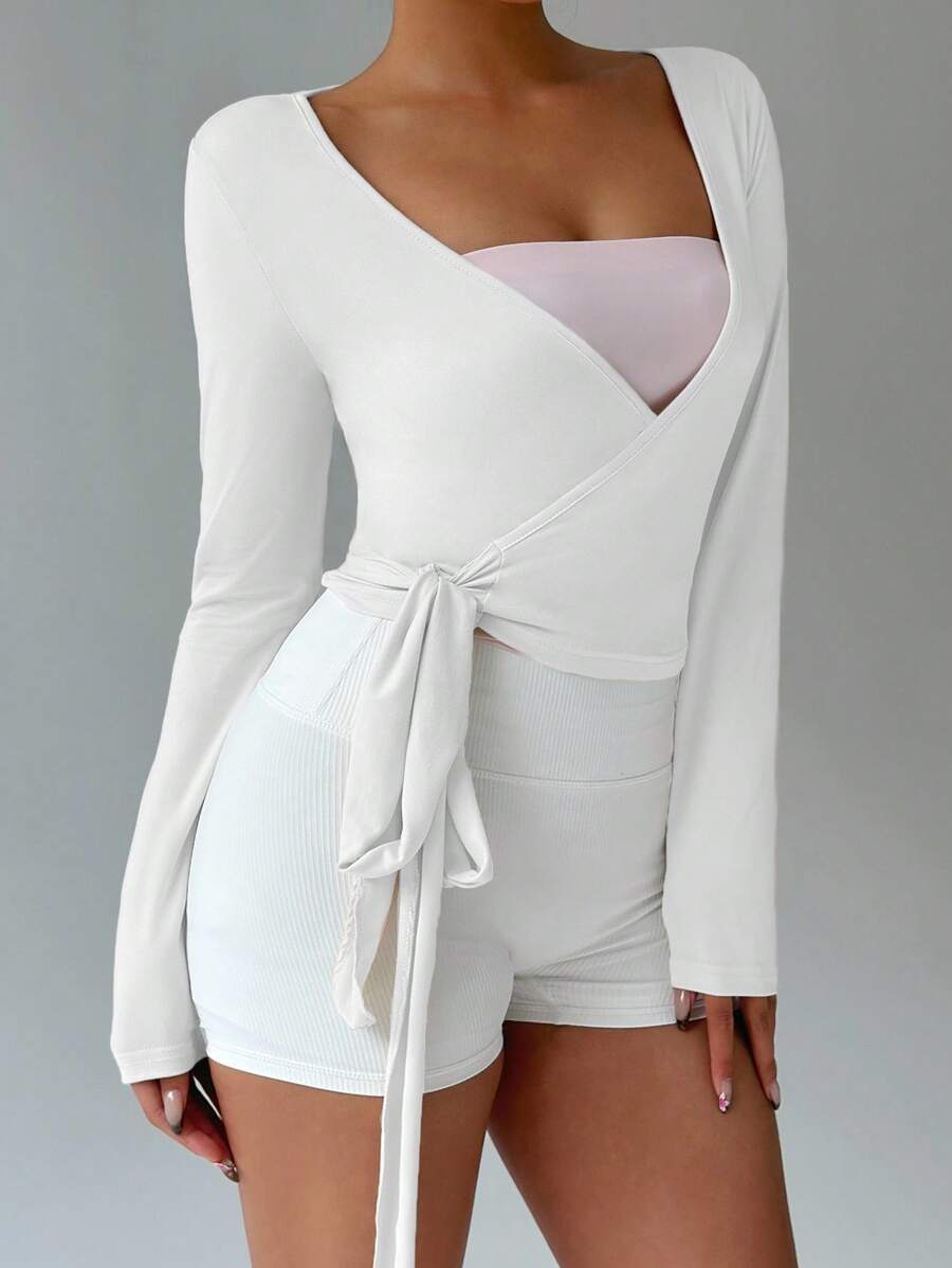 Pilates Wrap Tops