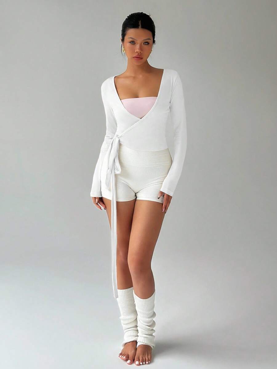 Pilates Wrap Tops