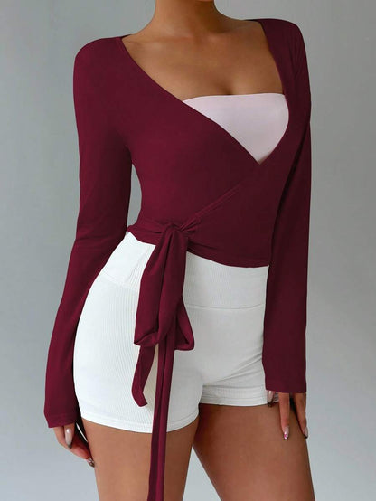 Pilates Wrap Tops