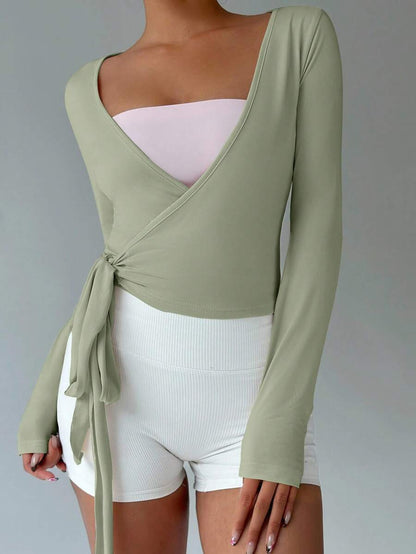 Pilates Wrap Tops