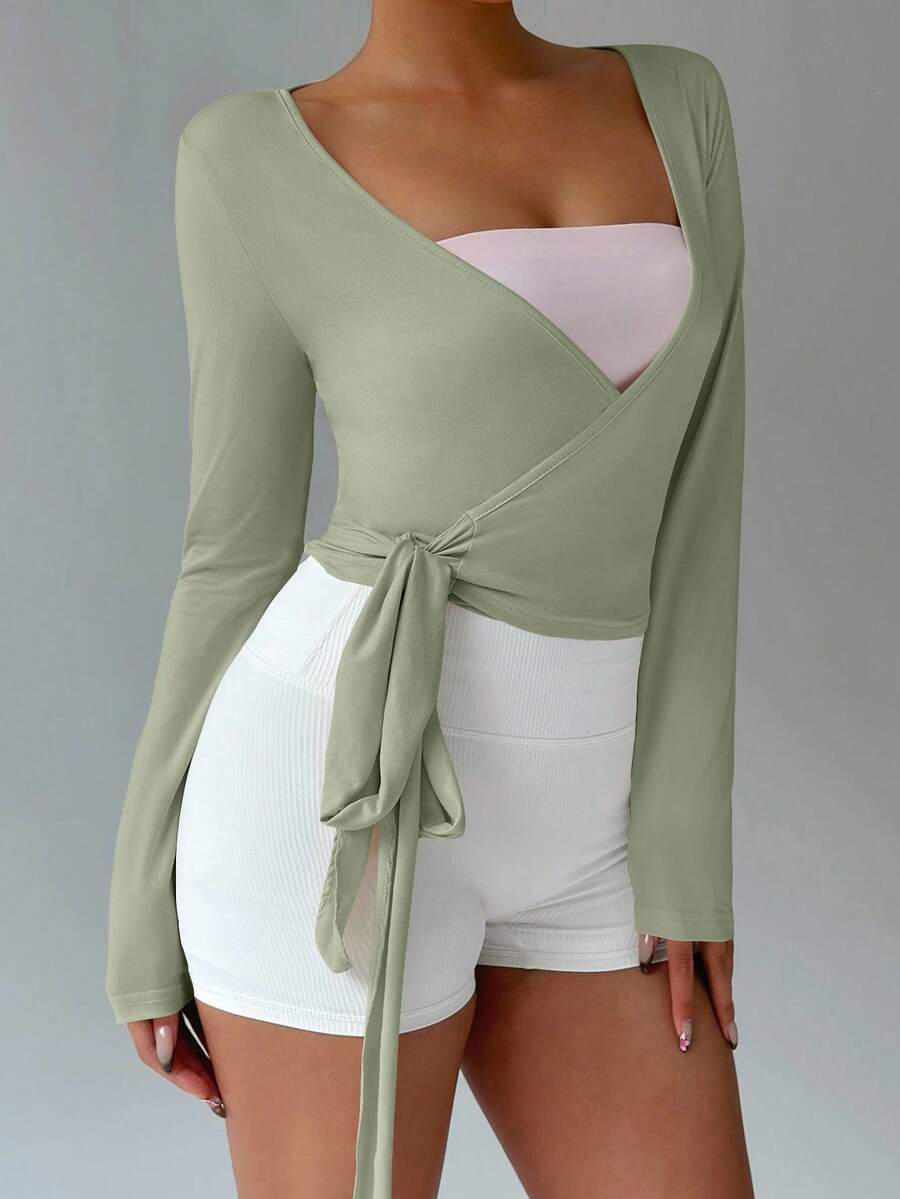 Pilates Wrap Tops