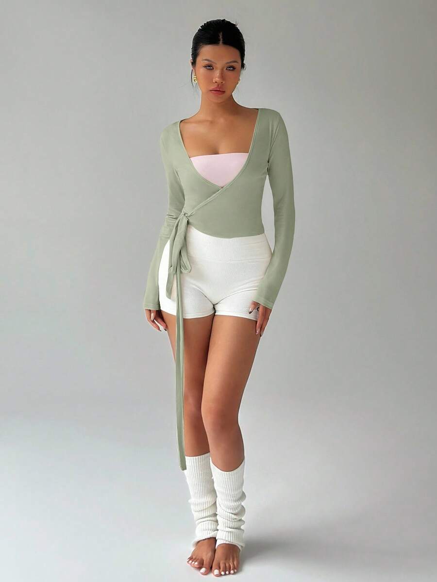 Pilates Wrap Tops