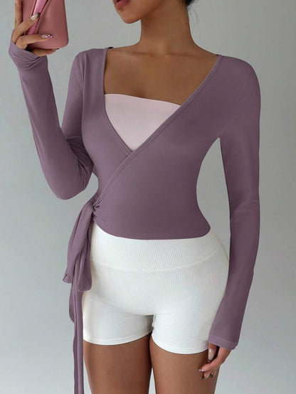 Pilates Wrap Tops