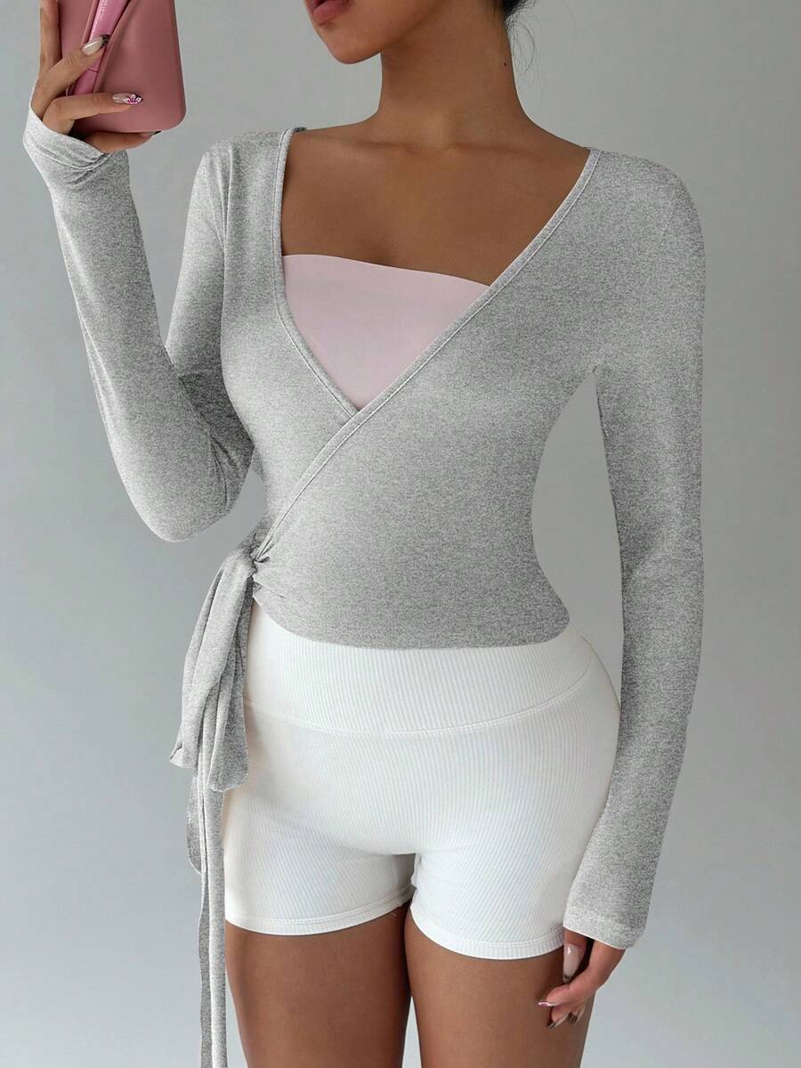 Pilates Wrap Tops