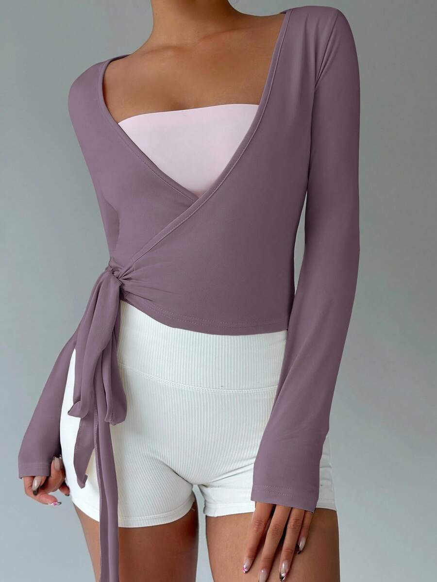 Pilates Wrap Tops