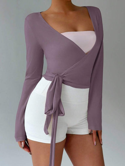 Pilates Wrap Tops