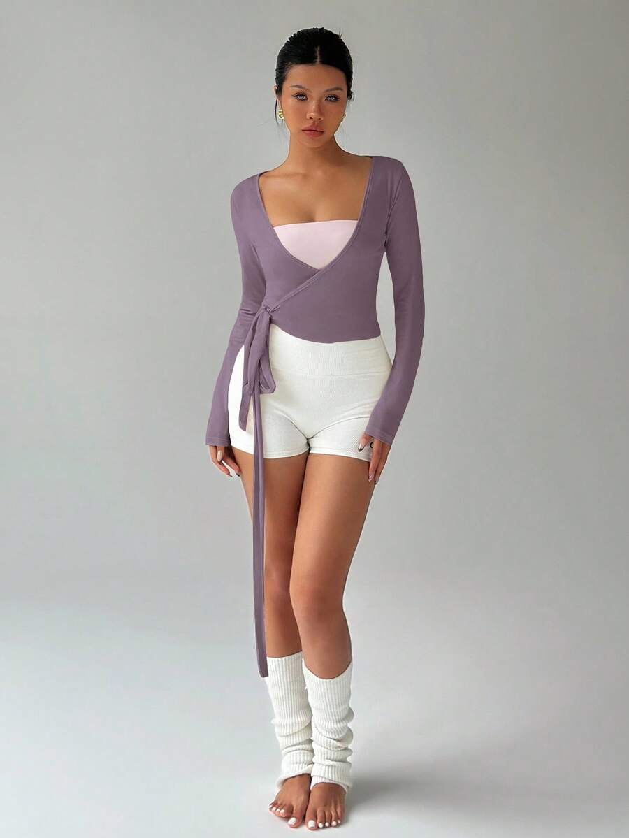 Pilates Wrap Tops