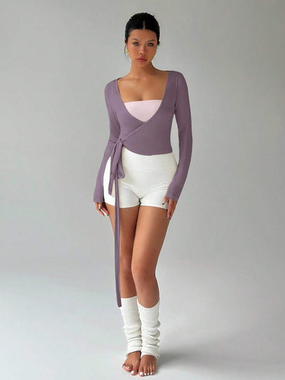 Pilates Wrap Tops