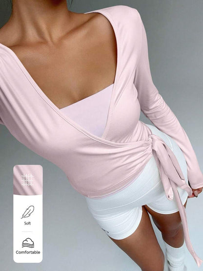 Pilates Wrap Tops