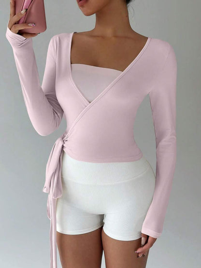 Pilates Wrap Tops