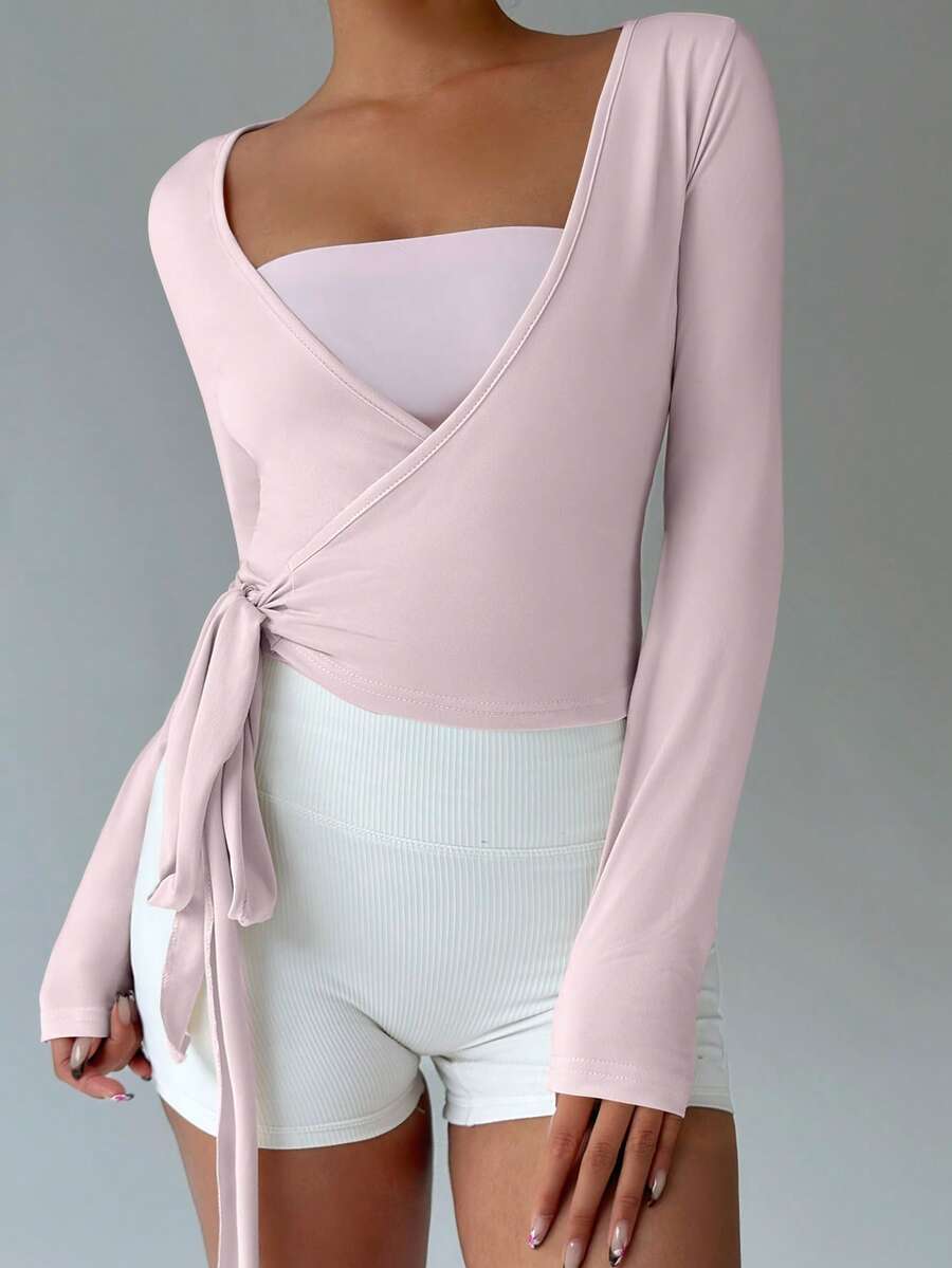 Pilates Wrap Tops