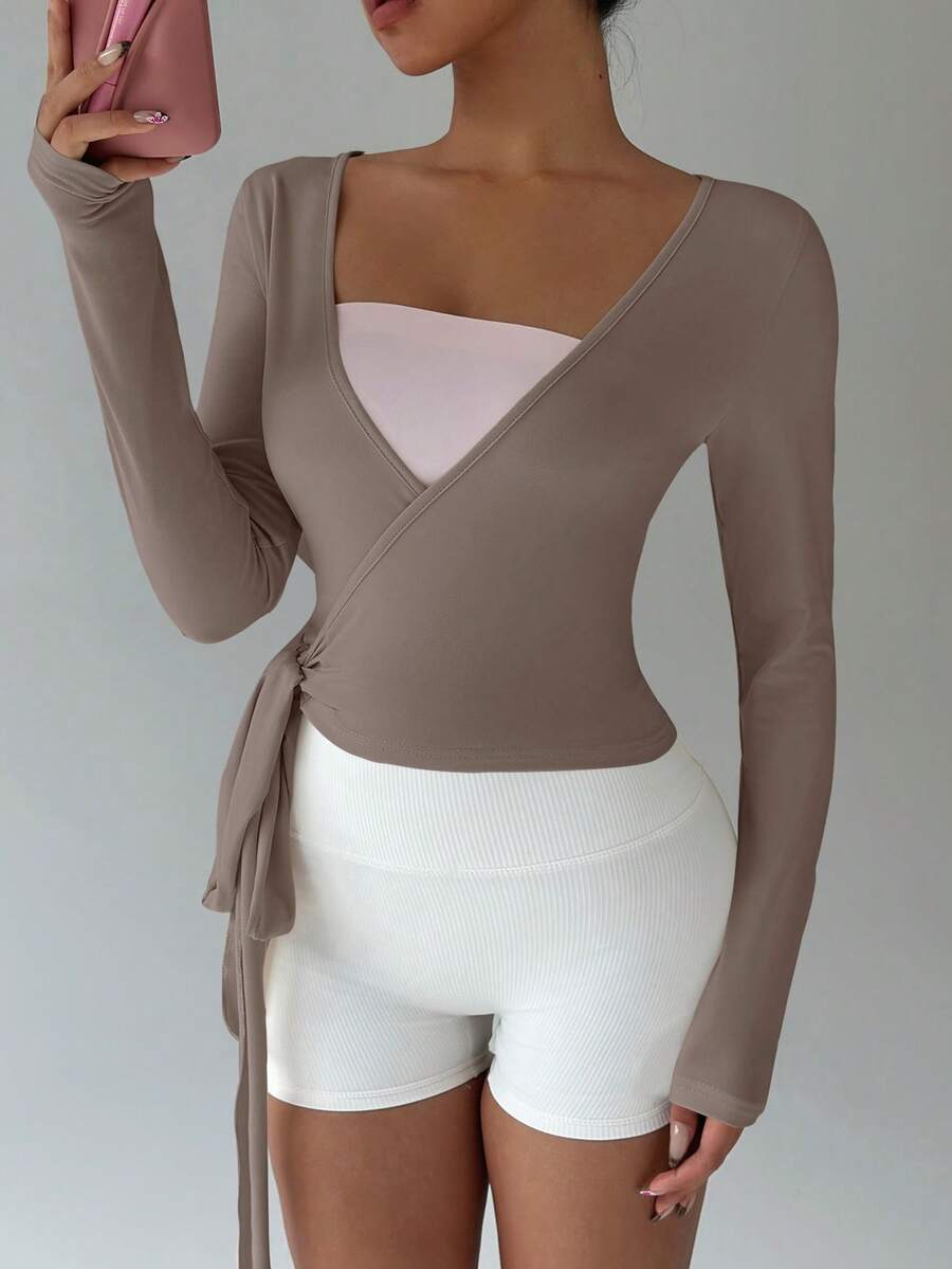 Pilates Wrap Tops
