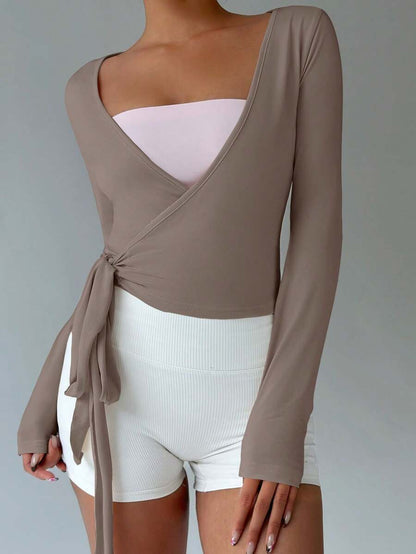 Pilates Wrap Tops