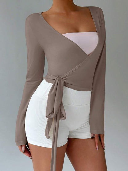 Pilates Wrap Tops