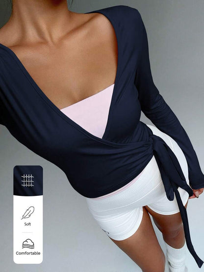 Pilates Wrap Tops