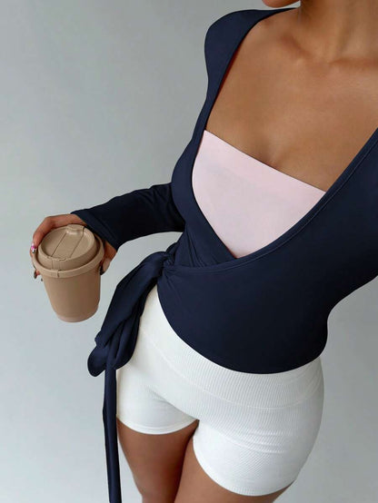 Pilates Wrap Tops