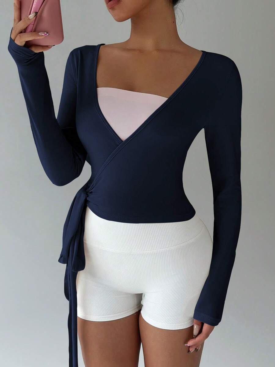 Pilates Wrap Tops